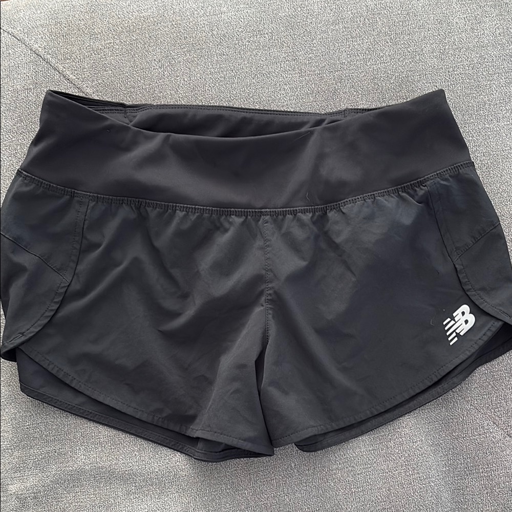 New Balance Women's Black Athletic Shorts
